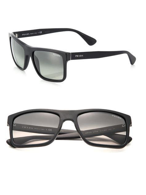 prada rectangular sunglasses men